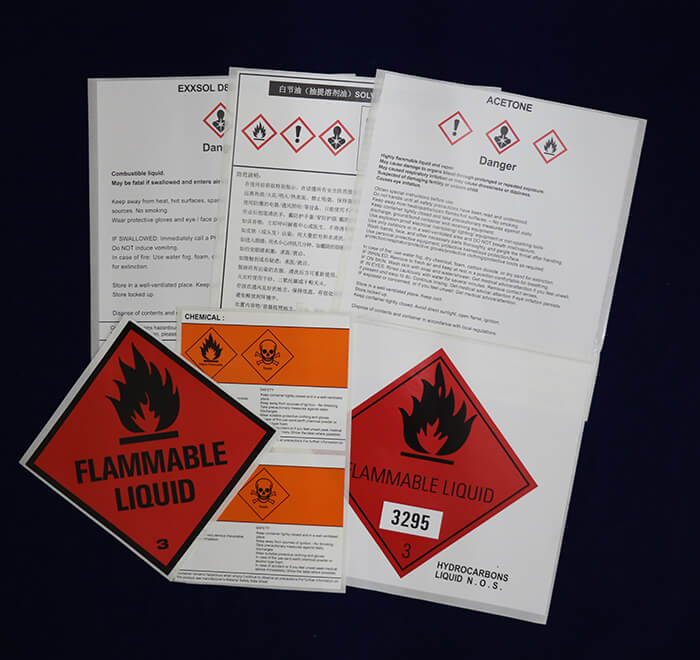 Computer Punched Labels & Stickers Image