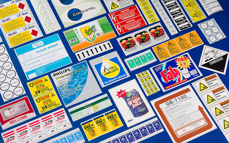 Product Identification Label Image